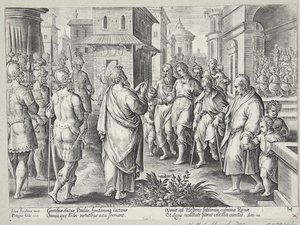 Os atos dos apóstolos de Adriaen Collaert