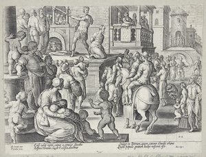 A decapitação de São Tiago de Adriaen Collaert