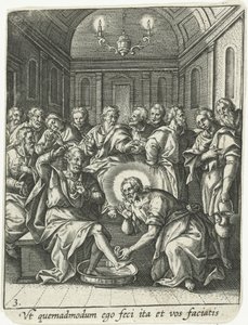 Lava-pés de Adriaen Collaert