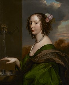 Retrato de Lucy Hay (nascida Percy) Condessa de Carlisle, c.1660-65 (óleo sobre tela)