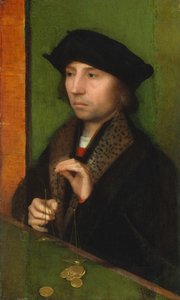 Homem Pesando Ouro, ca. 1515-20.