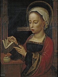 Mary Madalena Reading de Adriaen Isenbrandt or Isenbrant