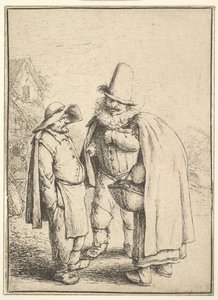 Figuras grotescas, 1610-85. de Adriaen Jansz. van Ostade