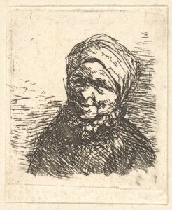 Camponesa, 1610-85. de Adriaen Jansz. van Ostade
