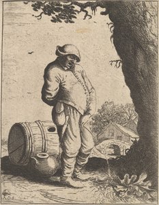 O Homem Mijando, 1610-85.