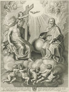 Triunfo da Santíssima Trindade de Adriaen Lommelin