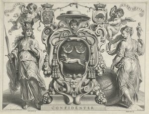 Brasão de armas de Antonius Triest
Confidente (título sobre o objecto)