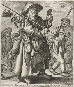 Mäusefänger (Mouse Catcher) de Adriaen Matham