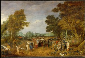 Festa por ocasião do armistício de 1609 ...