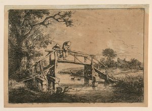 Pescadores na ponte
