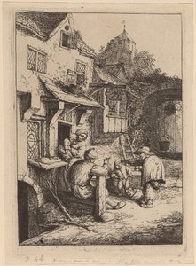 Violinista Corcunda de Adriaen van Ostade