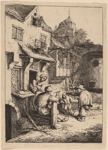 Violinista Corcunda de Adriaen van Ostade