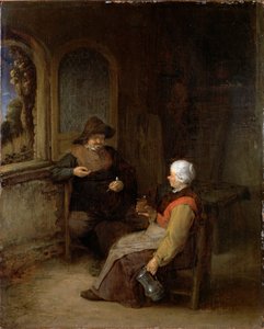 Interior de uma casa de campo
