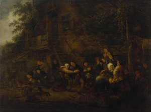 Festa rural de Adriaen van Ostade
