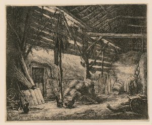 Celeiro de Adriaen van Ostade
