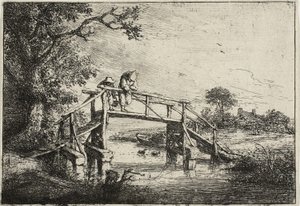 Os Pescadores de Adriaen van Ostade