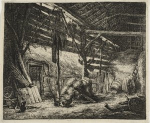 O celeiro de Adriaen van Ostade