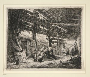 O Celeiro de Adriaen van Ostade