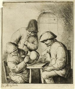 A jarra vazia de Adriaen van Ostade