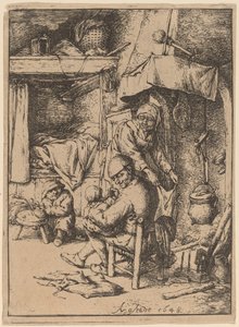 O Pater Famílias de Adriaen van Ostade
