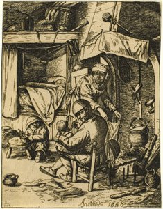 O Pater Famílias de Adriaen van Ostade