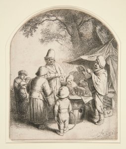 O Quacksalver de Adriaen van Ostade