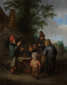 O Quacksalver de Adriaen van Ostade