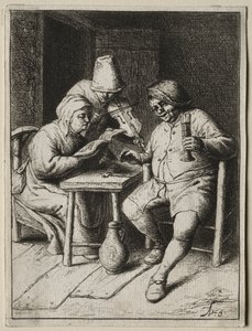 O cantor de Adriaen van Ostade