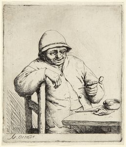 O fumador de Adriaen van Ostade