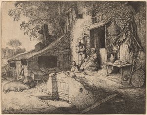O Spinner de Adriaen van Ostade