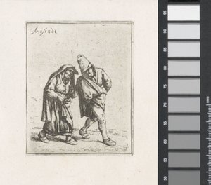 Casal de agricultores ambulantes de Adriaen van Ostade
