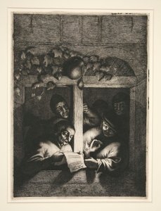 a. The Cobbler b. The Singers de Adriaen van Ostade