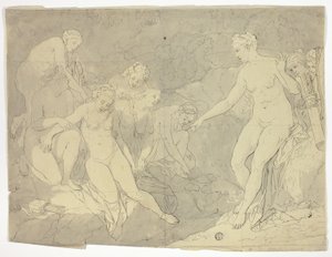 Diana e Calisto de Adriaen van der Werff