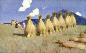 Sete Cornstooks na Hungria Superior, c.1906