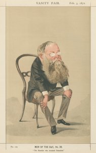 O Novelista que inventou o Sensation, Wilkie Collins (série Vanity Fair) de Adriano Cecioni