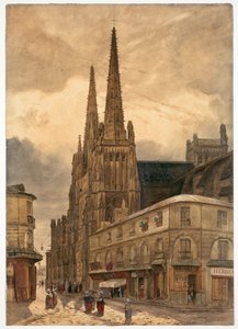 Catedral de Santo André de Bordéus, 1832.