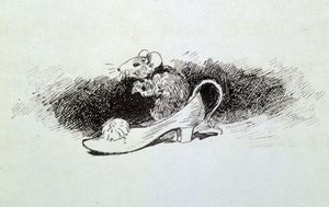 Cinderela - em "Os contos de fadas" de Charles Perrault, ilustrações de Adrien Marie de Adrien Emmanuel Marie