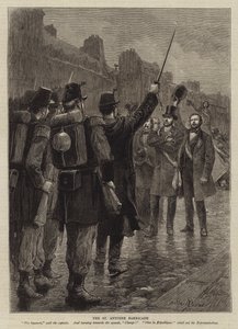 Ilustração para a história de um crime, por Victor Hugo de Adrien Emmanuel Marie