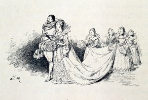 Riquet a la Houppe - em “Les contes de fees” ”de Charles Perrault, ilustrações de Adrien Marie de Adrien Emmanuel Marie