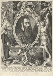 Retrato de Pieter Brueghel, o Jovem de Egidius  Sadeler (II)