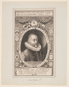 Anselm Boethius de Boodt, médico de Rodolfo II de Aegidius Sadeler II