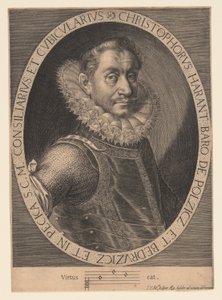 Christopher Harant, nobre e humanista checo de Aegidius Sadeler II