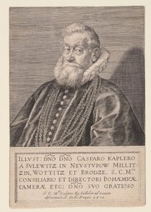 Gaspard Kaplir von Sulewitz, Conselheiro do Imperador de Aegidius Sadeler II