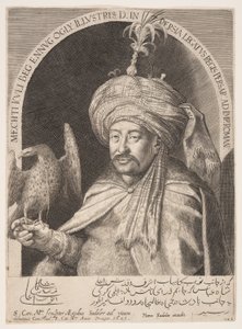 Mechti Kuli Beg (Mehdi Quli Beg), Embaixador da Pérsia em Praga de Aegidius Sadeler II