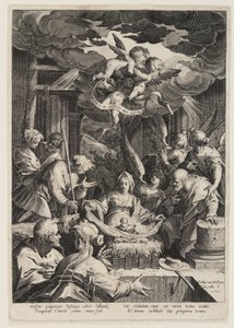 A Natividade de Aegidius Sadeler II