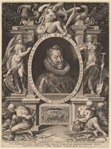 Rodolfo II de Aegidius Sadeler II after Hans von Aachen