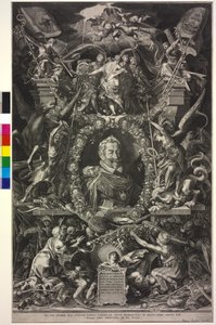 Santo Imperador Romano Mateus I de Aegidius Sadeler or Saedeler