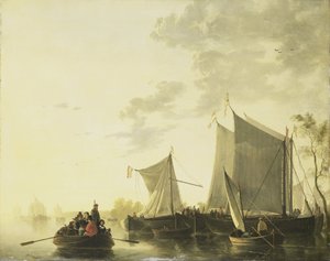 vista do rio de Aelbert Cuyp (copy after)