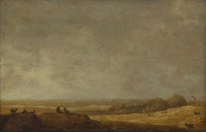 Paisagem plana de Aelbert Cuyp