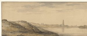 Vista de Rhenen de Aelbert Cuyp
